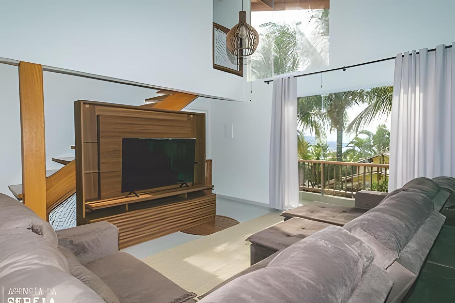 Bela Casa De 4 Suites Com Piscina E Vista - Curral Ilhabela Zewnętrze zdjęcie